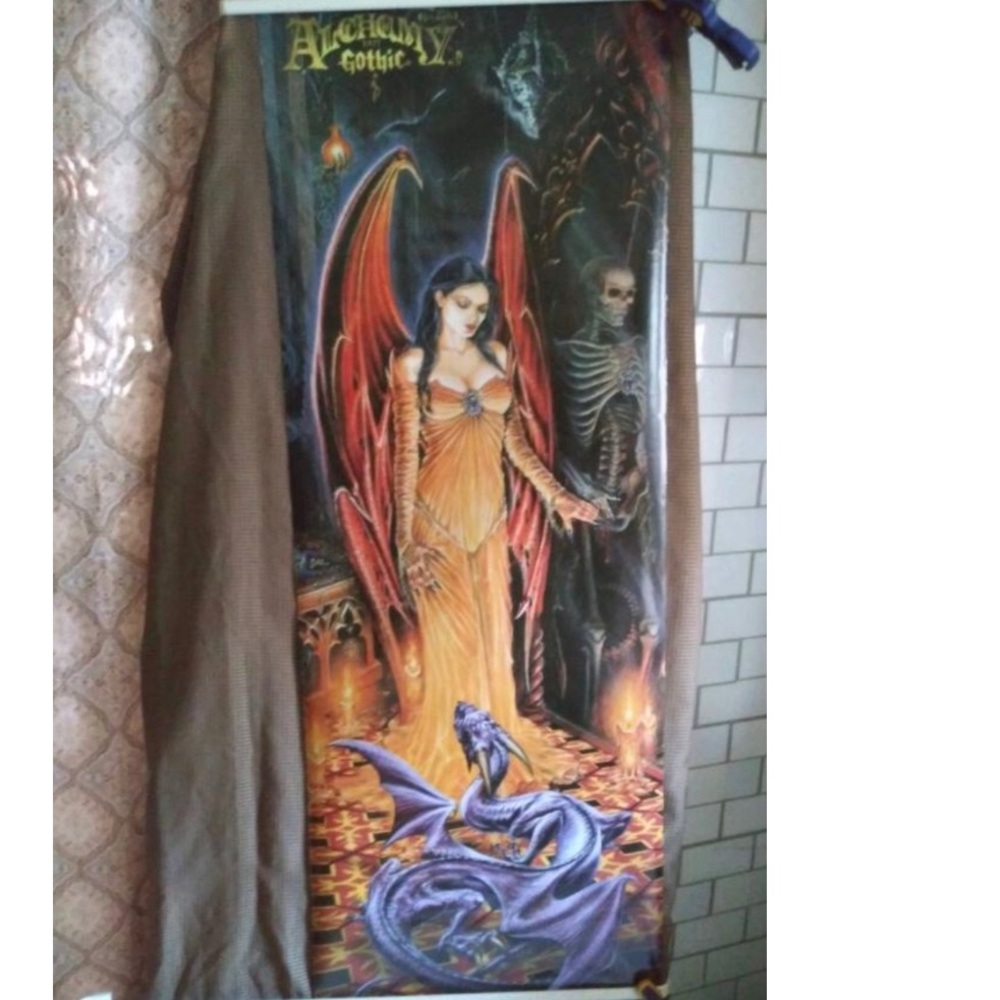 ALCHEMY GOTHIC - WITNESS TO RITES 🚪2005 ALCHEMY CARTA DOOR POSTER🚪RARE VHTF
